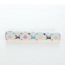 LOUIS VUITTON Multicolor Couverture Passport Case White M14178 Auth 193868SM-4