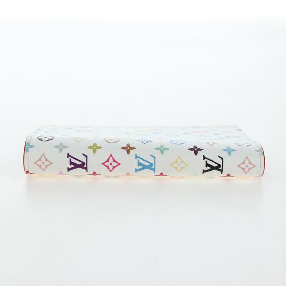 LOUIS VUITTON Multicolor Couverture Passport Case White M14178 Auth 193868SM