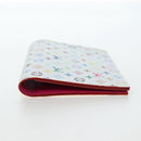 LOUIS VUITTON Multicolor Couverture Passport Case White M14178 Auth 193868SM-6