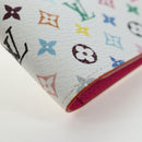 LOUIS VUITTON Multicolor Couverture Passport Case White M14178 Auth 193868SM-7
