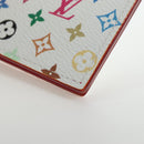LOUIS VUITTON Multicolor Couverture Passport Case White M14178 Auth 193868SM-14
