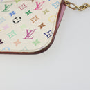 LOUIS VUITTON Monogram Multicolor Pochette Cles NM Purse M93734 LV Auth 193869-15