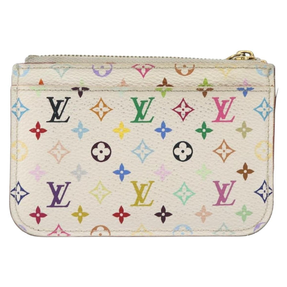 LOUIS VUITTON Monogram Multicolor Pochette Cles NM Purse M93734 LV Auth 193869