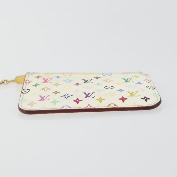 LOUIS VUITTON Monogram Multicolor Pochette Cles NM Purse M93734 LV Auth 193869