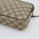 GUCCI GG Supreme Shoulder Bag PVC Beige Gold 40 02 068 Auth 193870-9