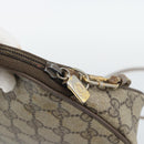 GUCCI GG Supreme Shoulder Bag PVC Beige Gold 40 02 068 Auth 193870-10