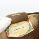 GUCCI GG Supreme Shoulder Bag PVC Beige Gold 40 02 068 Auth 193870-12