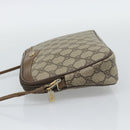 GUCCI GG Supreme Shoulder Bag PVC Beige Gold 40 02 068 Auth 193870-3