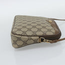 GUCCI GG Supreme Shoulder Bag PVC Beige Gold 40 02 068 Auth 193870-4