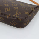LOUIS VUITTON Monogram Pochette Accessoires Pouch M51980 LV Auth 193871V-12