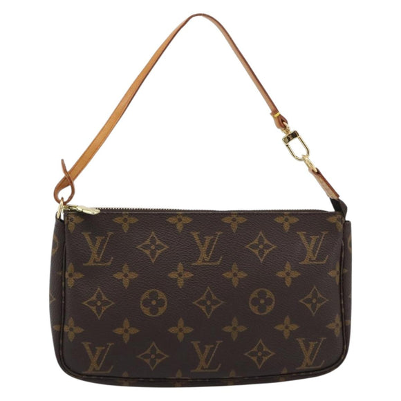 LOUIS VUITTON Monogram Pochette Accessoires Pouch M51980 LV Auth 193871V