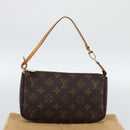 LOUIS VUITTON Monogram Pochette Accessoires Pouch M51980 LV Auth 193871V-22