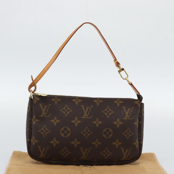 LOUIS VUITTON Monogram Pochette Accessoires Pouch M51980 LV Auth 193871V