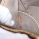 LOUIS VUITTON Monogram Miroir Bellevue PM Hand Bag Gold Dore M95762 Auth 193872-12