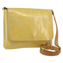 LOUIS VUITTON Monogram Vernis Thompson Street Bag Gris M91008 LV Auth 193873-1
