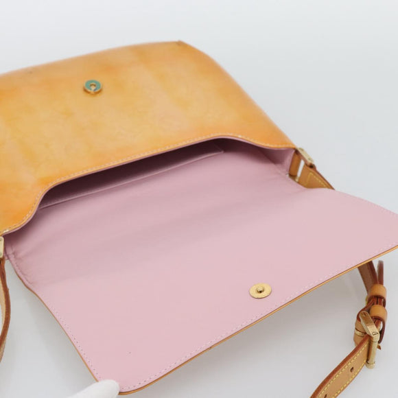 LOUIS VUITTON Monogram Vernis Thompson Street Bag Pink M91070 LV Auth 193874