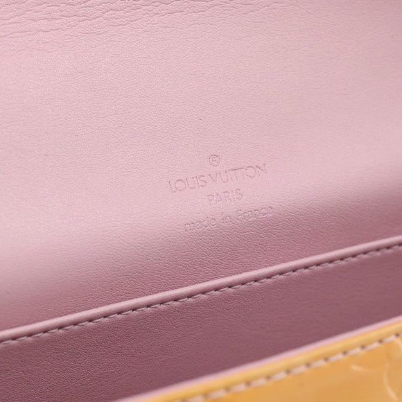LOUIS VUITTON Monogram Vernis Thompson Street Bag Pink M91070 LV Auth 193874