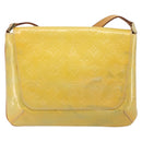 LOUIS VUITTON Monogram Vernis Thompson Street Bag Gris M91008 LV Auth 193875-2