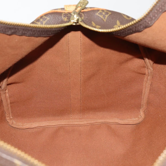 LOUIS VUITTON Monogram Keepall Bandouliere 55 Boston Bag M41414 LV Auth 193877
