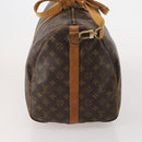 LOUIS VUITTON Monogram Keepall Bandouliere 55 Boston Bag M41414 LV Auth 193877-3