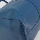 LOUIS VUITTON Epi Keepall 50 Boston Bag Blue M42965 LV Auth 193878A-16