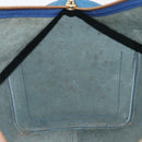 LOUIS VUITTON Epi Keepall 50 Boston Bag Blue M42965 LV Auth 193878A-19