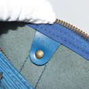 LOUIS VUITTON Epi Keepall 50 Boston Bag Blue M42965 LV Auth 193878A-12