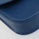 LOUIS VUITTON Epi Saint Cloud GM Shoulder Bag Toledo Blue M52195 LV Auth 193879-15