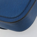LOUIS VUITTON Epi Saint Cloud GM Shoulder Bag Toledo Blue M52195 LV Auth 193879-9