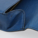 LOUIS VUITTON Epi Saint Cloud GM Shoulder Bag Toledo Blue M52195 LV Auth 193879-20