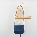 LOUIS VUITTON Epi Saint Cloud GM Shoulder Bag Toledo Blue M52195 LV Auth 193879-25