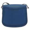 LOUIS VUITTON Epi Saint Cloud GM Shoulder Bag Toledo Blue M52195 LV Auth 193879-2