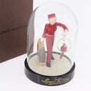 LOUIS VUITTON Pageboy Snow Globe Glass Clear LV Auth 193881M-12