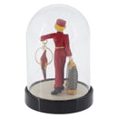 LOUIS VUITTON Pageboy Snow Globe Glass Clear LV Auth 193881M-2