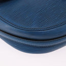 LOUIS VUITTON Epi Jeune Fille MM Shoulder Bag Toledo Blue M52155 LV Auth 193892-14