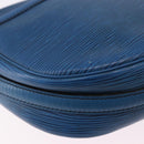 LOUIS VUITTON Epi Jeune Fille MM Shoulder Bag Toledo Blue M52155 LV Auth 193892-16