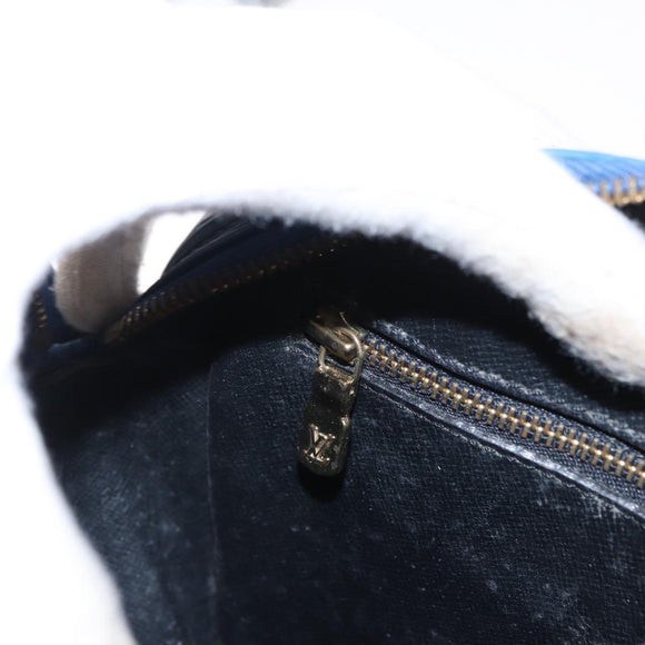 LOUIS VUITTON Epi Jeune Fille MM Shoulder Bag Toledo Blue M52155 LV Auth 193892