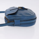 LOUIS VUITTON Epi Jeune Fille MM Shoulder Bag Toledo Blue M52155 LV Auth 193892-4