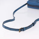 LOUIS VUITTON Epi Jeune Fille MM Shoulder Bag Toledo Blue M52155 LV Auth 193892-7