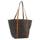 LOUIS VUITTON Monogram Sac Shopping Tote Bag M51108 LV Auth 193895-1