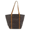 LOUIS VUITTON Monogram Sac Shopping Tote Bag M51108 LV Auth 193895-2