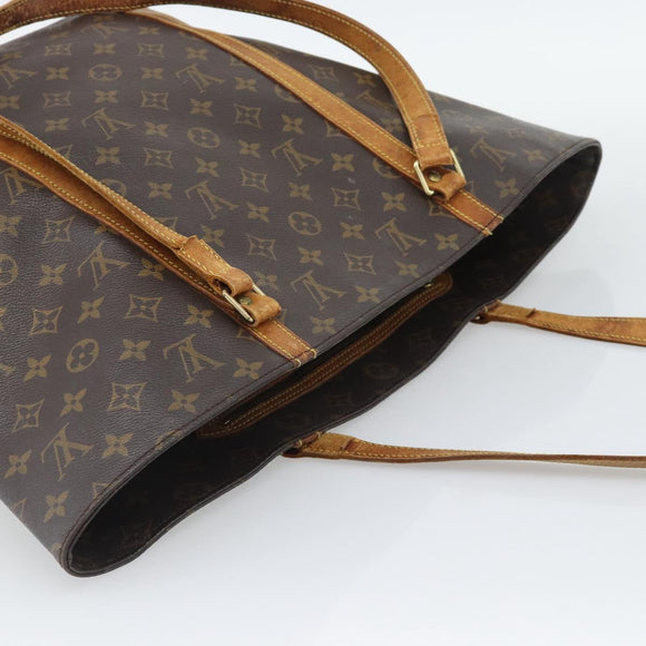 LOUIS VUITTON Monogram Sac Shopping Tote Bag M51108 LV Auth 193895