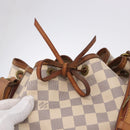 LOUIS VUITTON Damier Azur Noe Shoulder Bag N42222 LV Auth 193897A-9