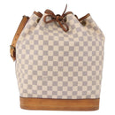 LOUIS VUITTON Damier Azur Noe Shoulder Bag N42222 LV Auth 193897A-13