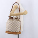 LOUIS VUITTON Damier Azur Noe Shoulder Bag N42222 LV Auth 193897A-21