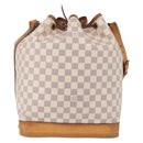 LOUIS VUITTON Damier Azur Noe Shoulder Bag N42222 LV Auth 193897A-2