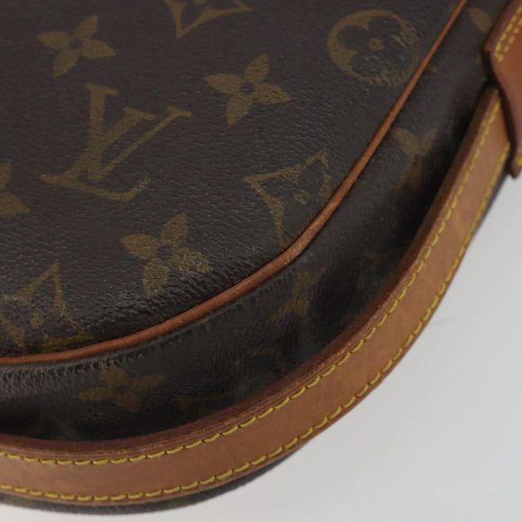 LOUIS VUITTON Monogram Jeune Fille MM Shoulder Bag M51226 LV Auth 193899