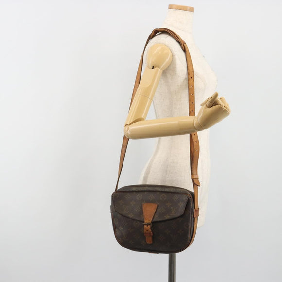 LOUIS VUITTON Monogram Jeune Fille MM Shoulder Bag M51226 LV Auth 193899