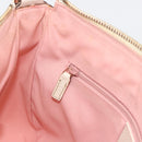 GUCCI GG Canvas Abbey Shoulder Bag Pink Gold 146244 Auth 193901A-20