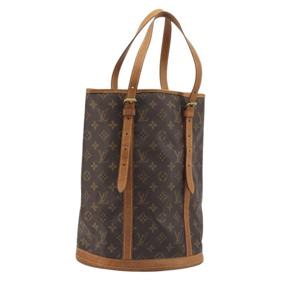 LOUIS VUITTON Monogram Bucket GM Shoulder Bag M42236 LV Auth 193903